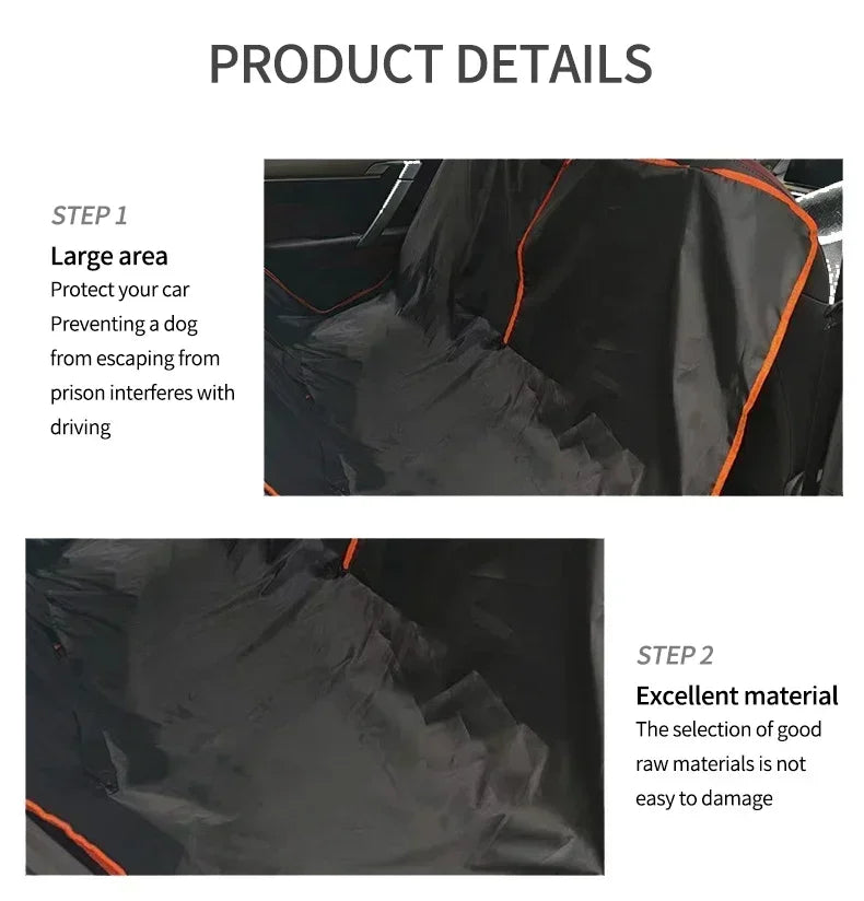 Waterproof Dog Car Seat Cover & Hammock