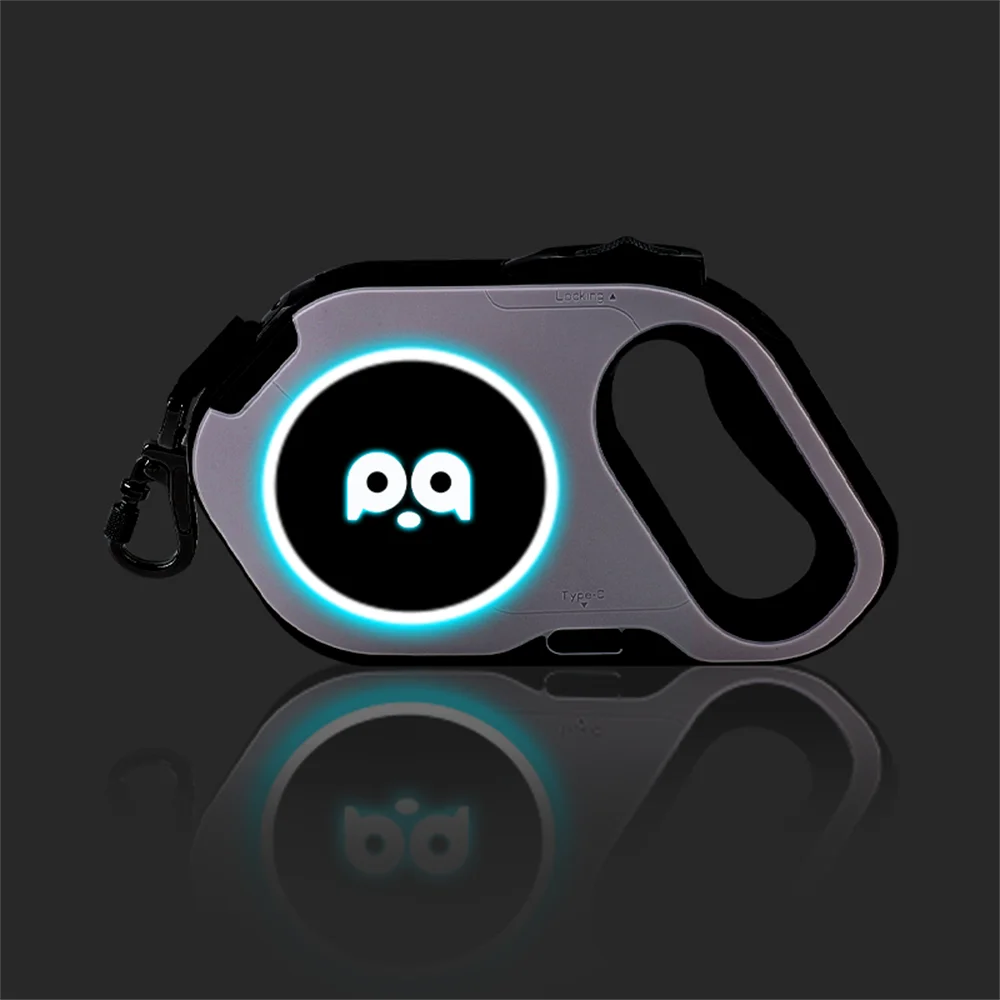 Retractable Dog Leash 5M — LED & Quick Release