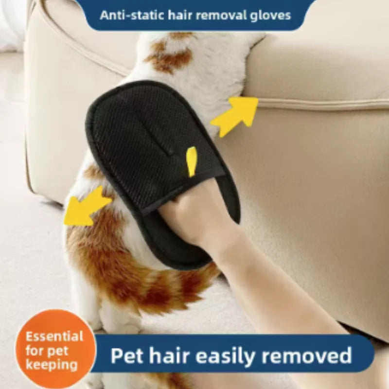 Pet Grooming Gloves – Hair Remover