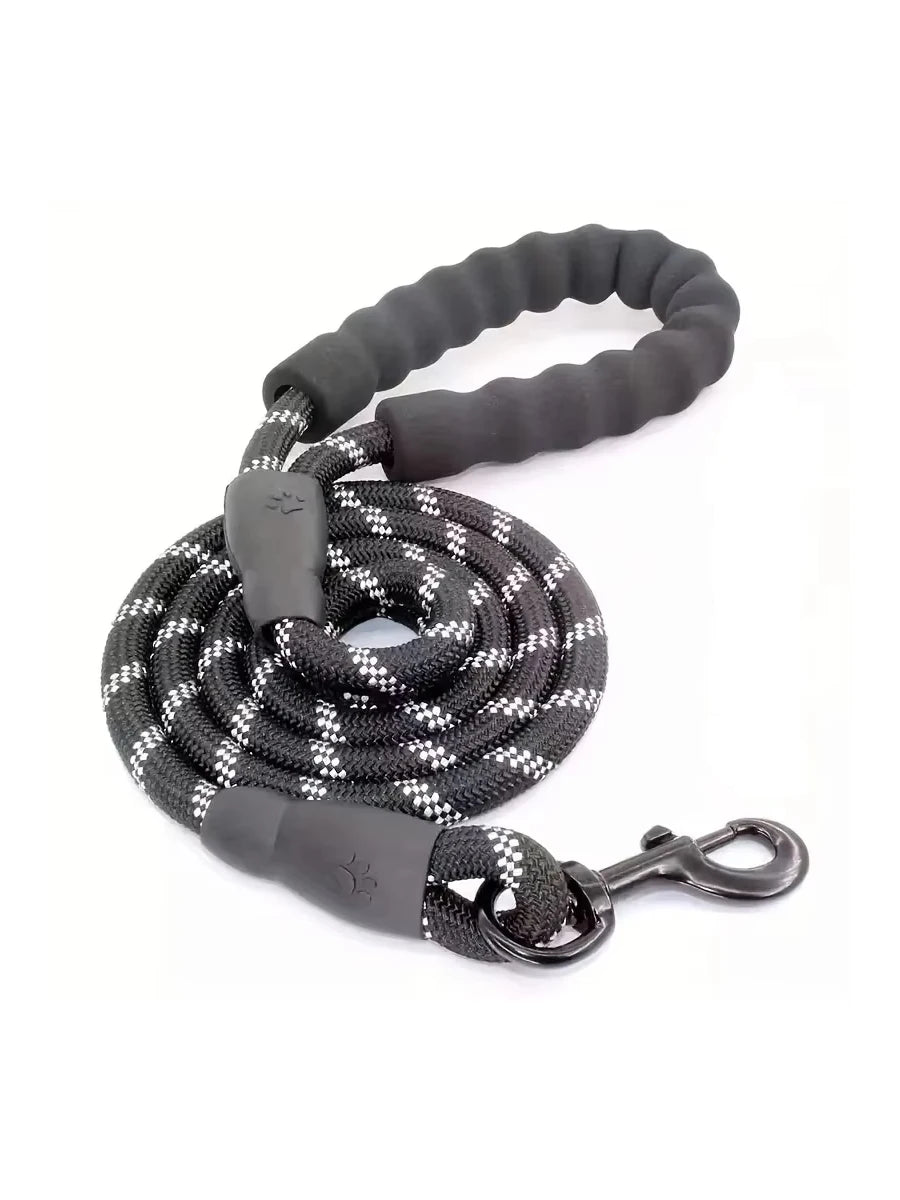 Reflective Dog Leash with Padded Handle