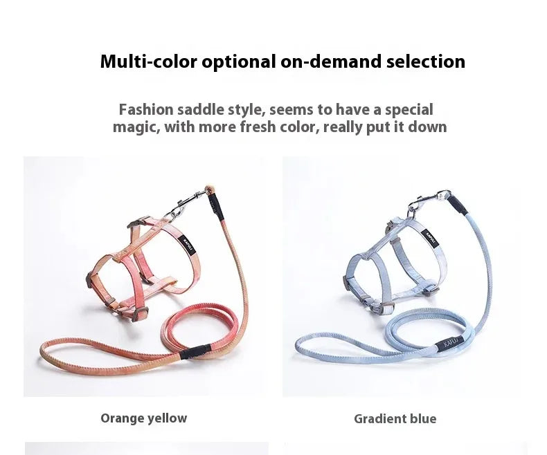 Cat Harness & Leash Set — Breakaway Design