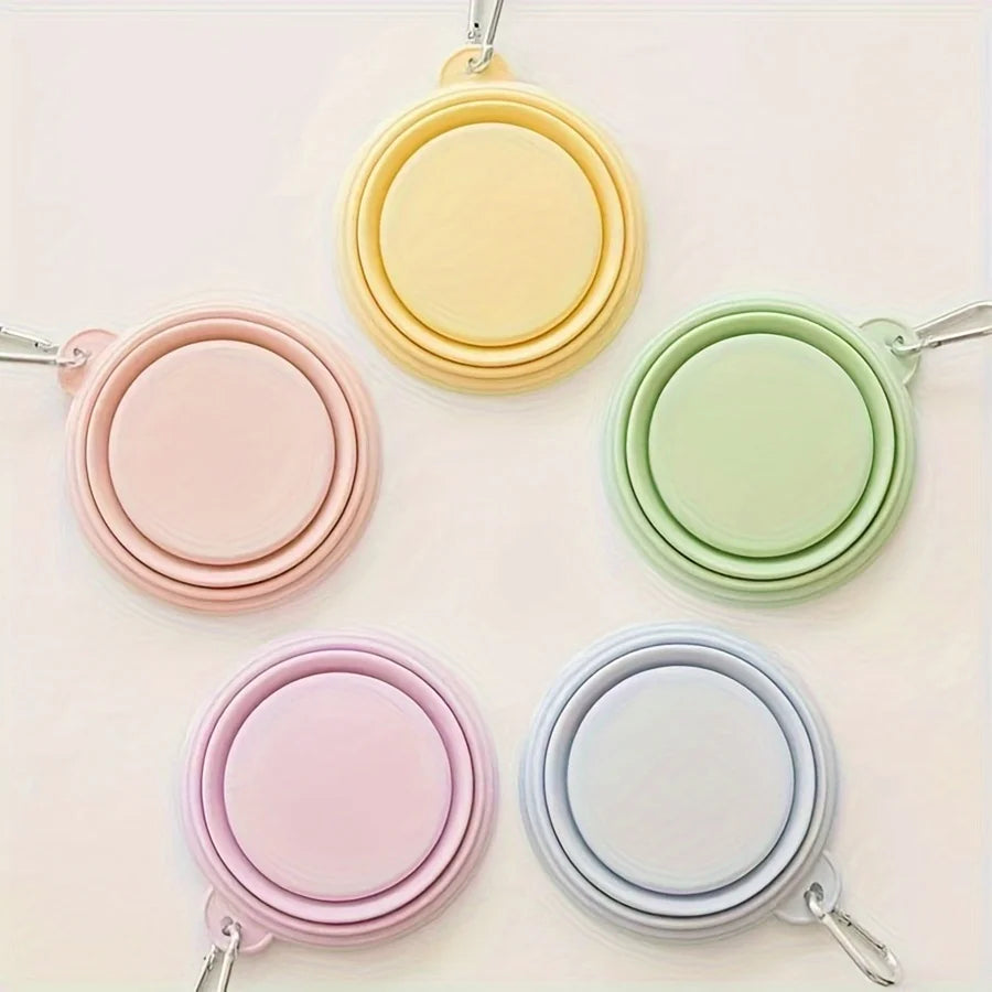 Foldable Silicone Pet Bowl — Travel & Outdoor