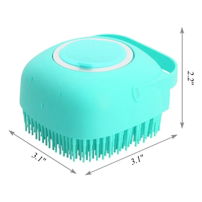 Pet Dog & Cat Shampoo Brush