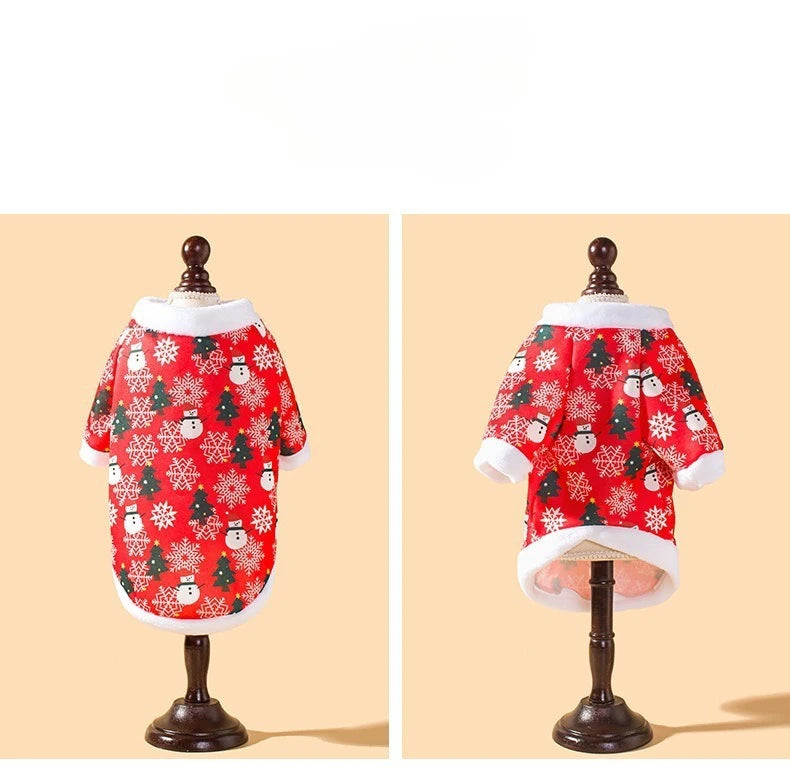 Festive Christmas Pet Outfit