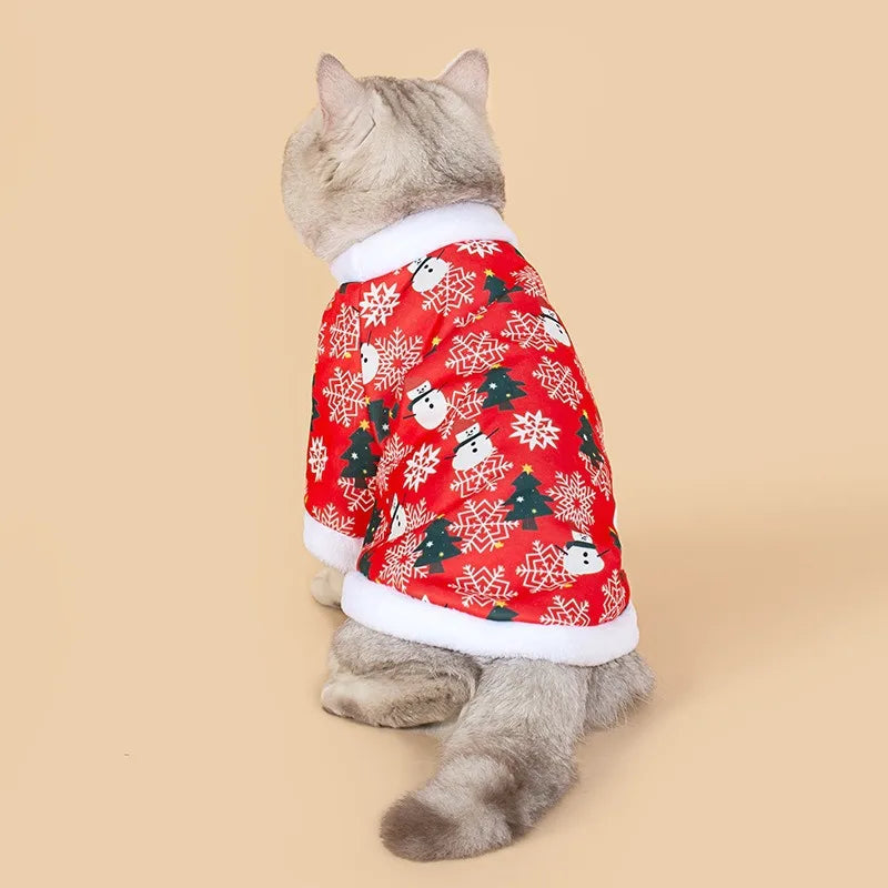 Festive Christmas Pet Outfit