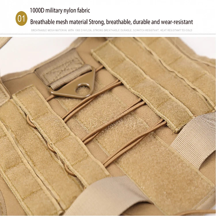 Tactical Military Dog Harness