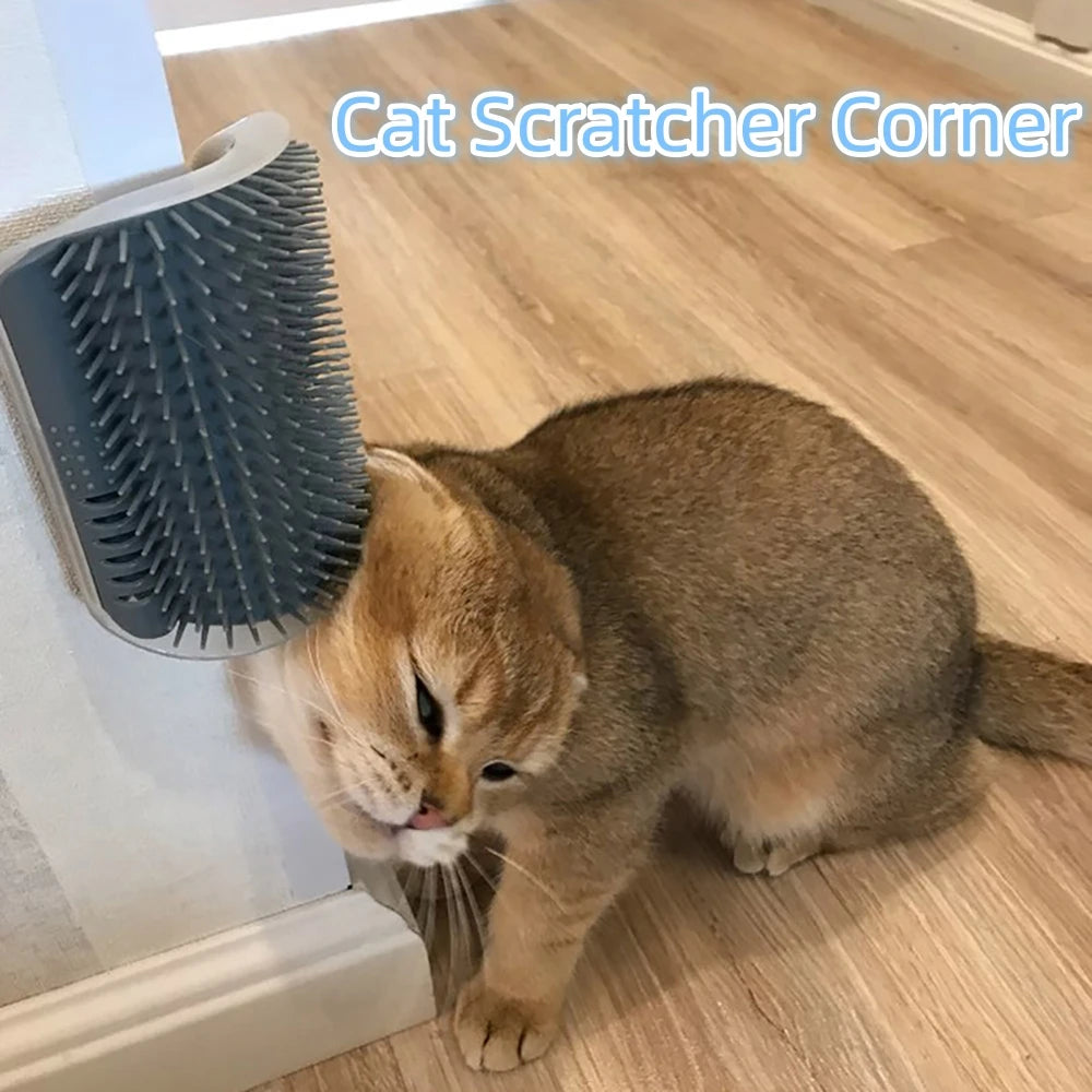 Cat Scratcher Grooming Brush