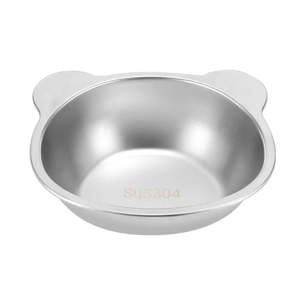 Tilted Raised Cat Food Bowl