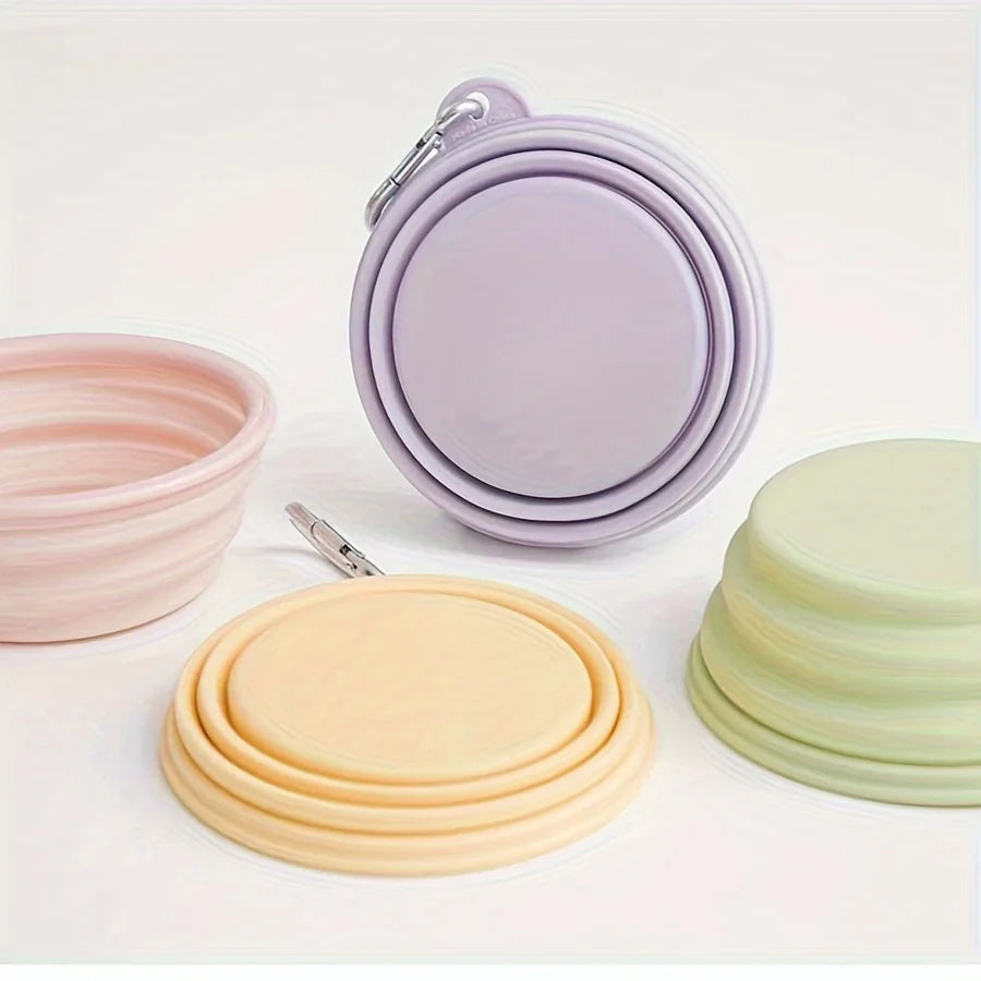 Foldable Silicone Pet Bowl — Travel & Outdoor