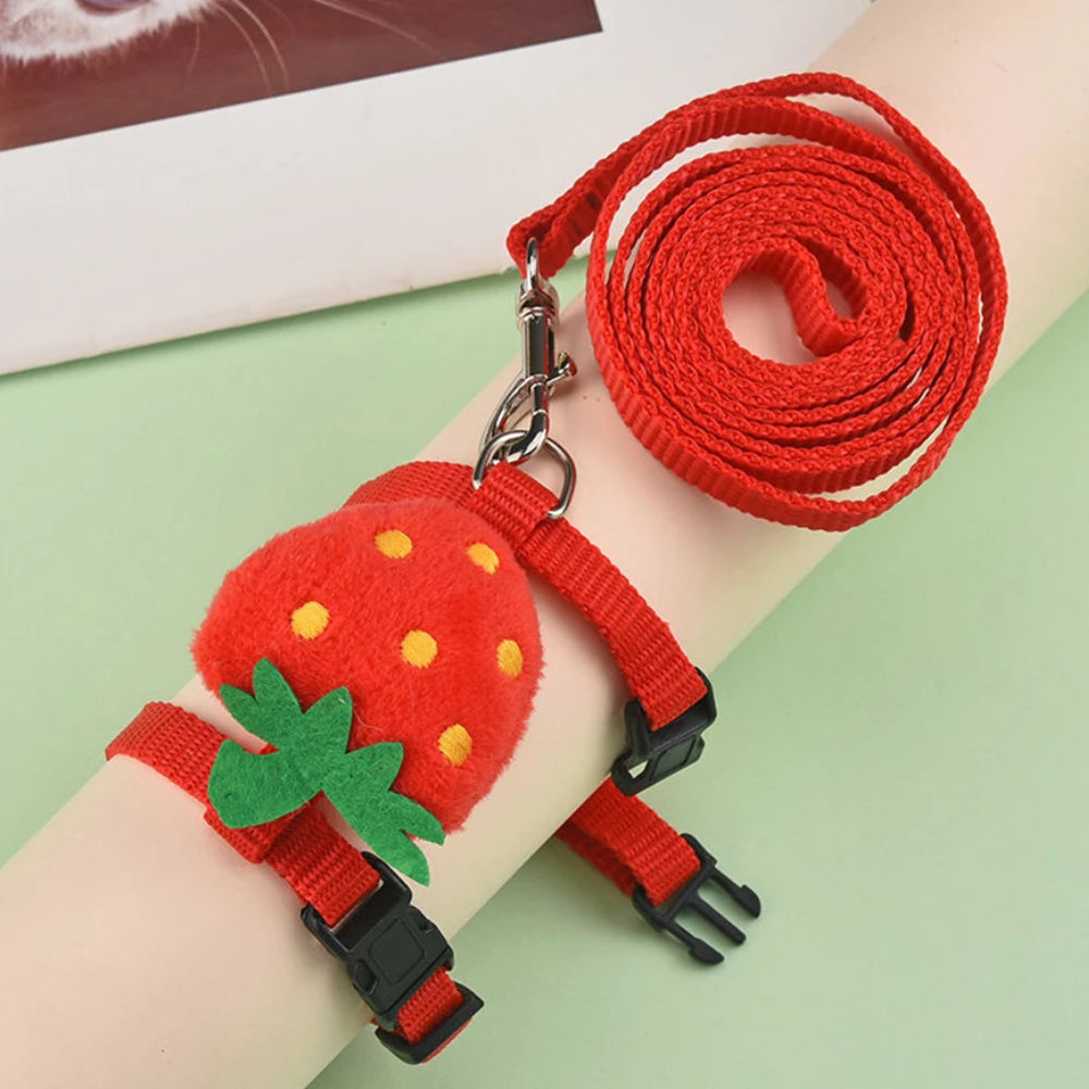 Adjustable Harness & Leash Set for Small Animals