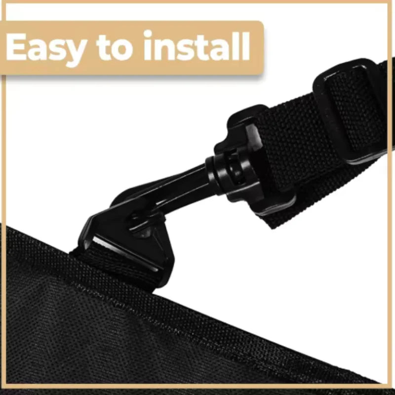 Foldable Dog Car Seat Hammock & Safety Seat