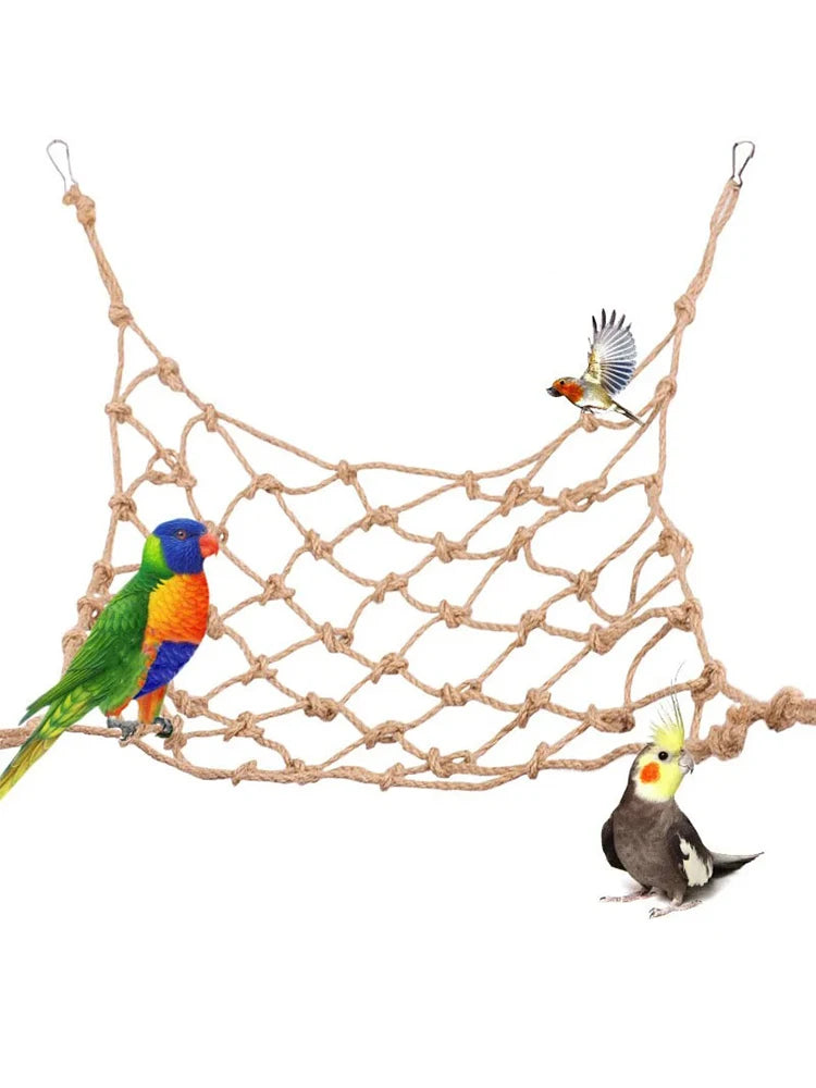 Parrot Swing Rope & Climbing Net