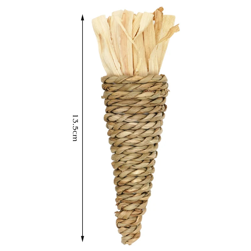 Natural Apple Wood Rabbit Chew Toy