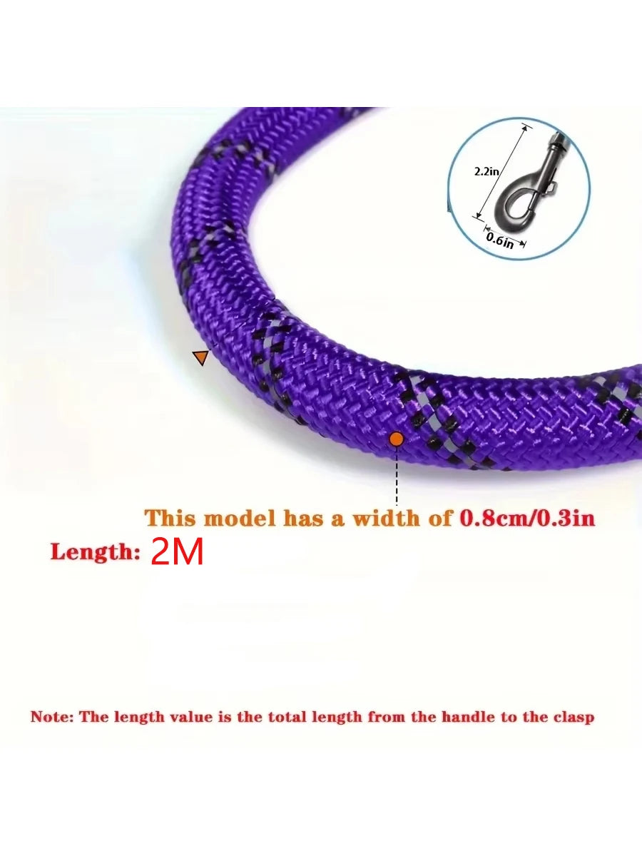 Reflective Dog Leash with Padded Handle