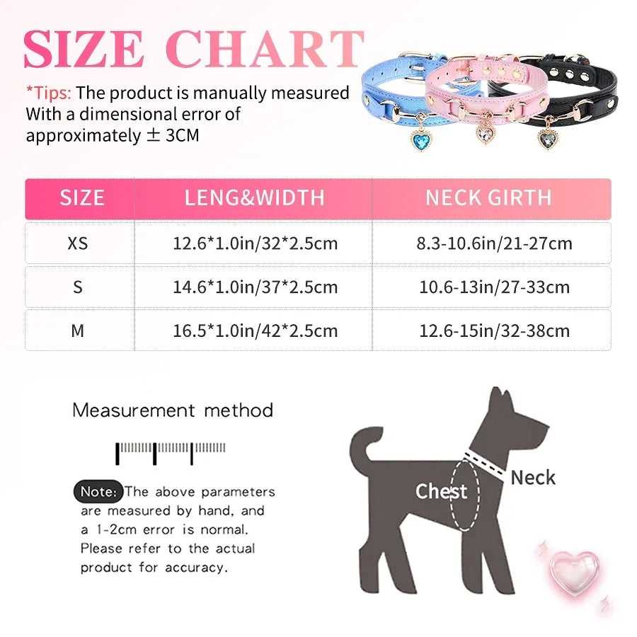 Cat Collar Necklace & Harness Set