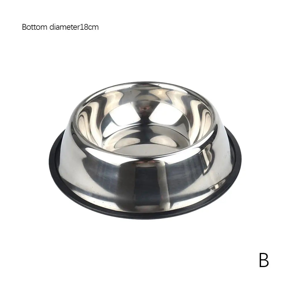 Large Capacity Stainless Steel Cat Bowl