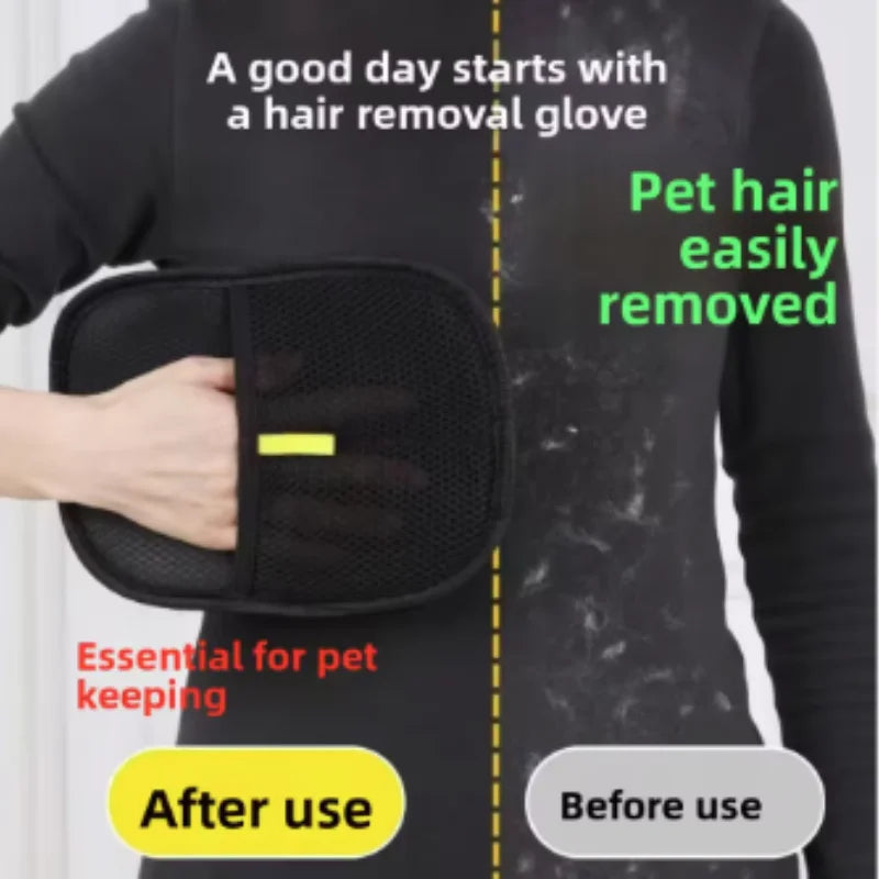Pet Grooming Gloves – Hair Remover