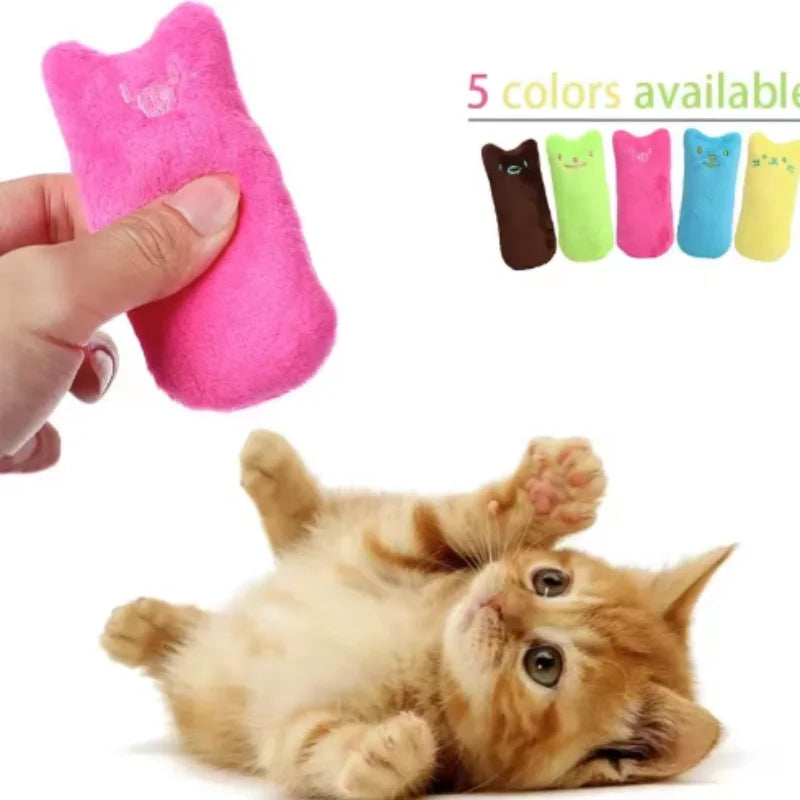 Catnip Teeth Grinding Plush Cat Toy