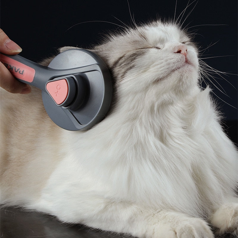 Self-Cleaning Slicker Grooming Comb