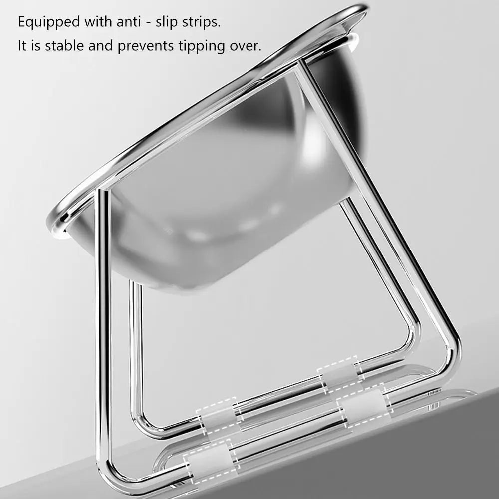 Tilted Raised Cat Food Bowl