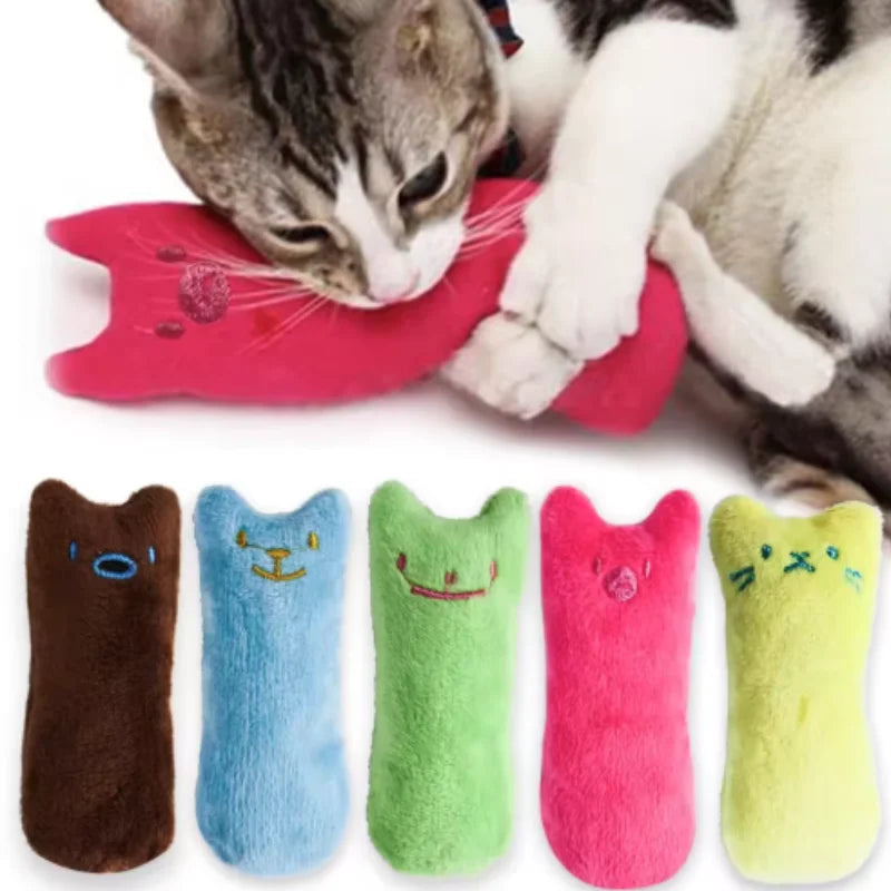 Catnip Teeth Grinding Plush Cat Toy