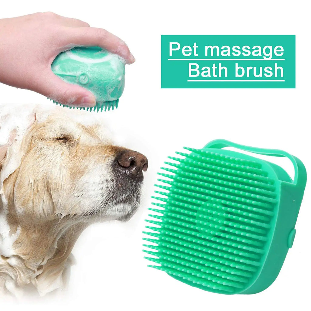 Pet Dog & Cat Shampoo Brush