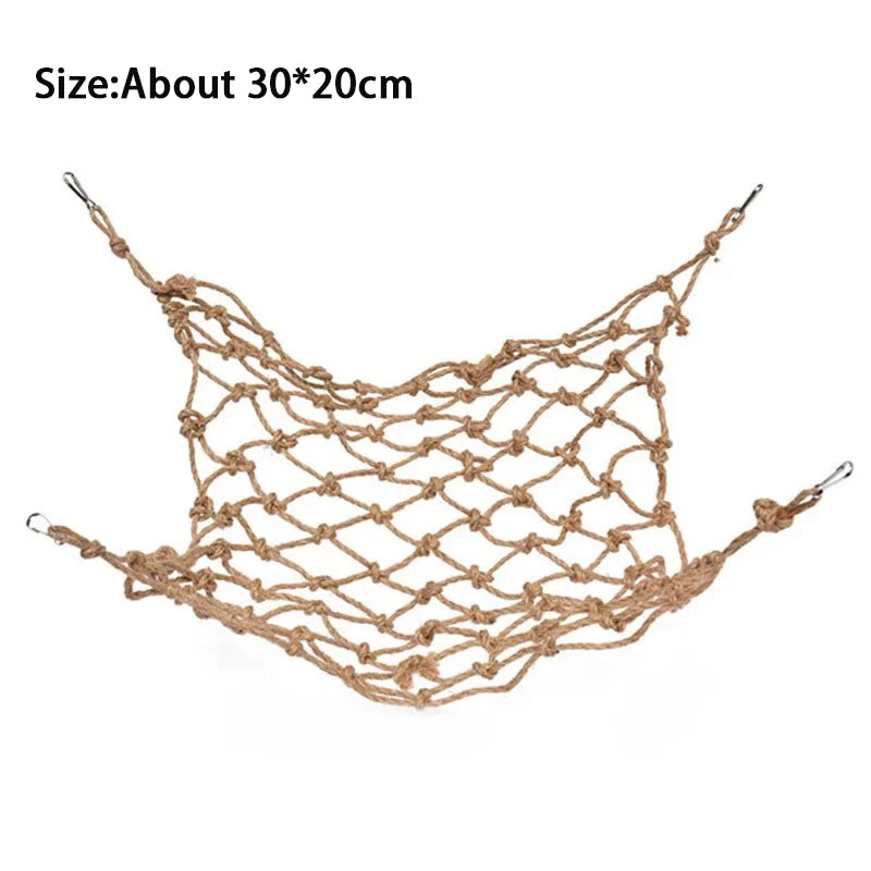 Parrot Swing Rope & Climbing Net