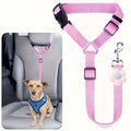 Adjustable Pet Car Seat Belt — Dog & Cat Safety Restraint