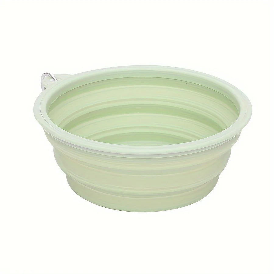 Foldable Silicone Pet Bowl — Travel & Outdoor