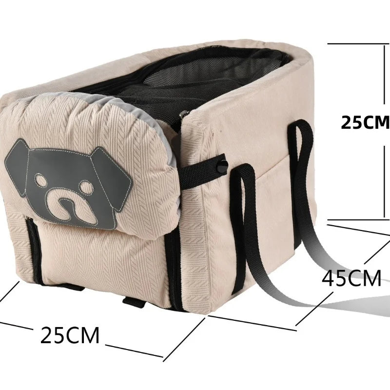 Foldable Dog Car Seat Hammock & Safety Seat