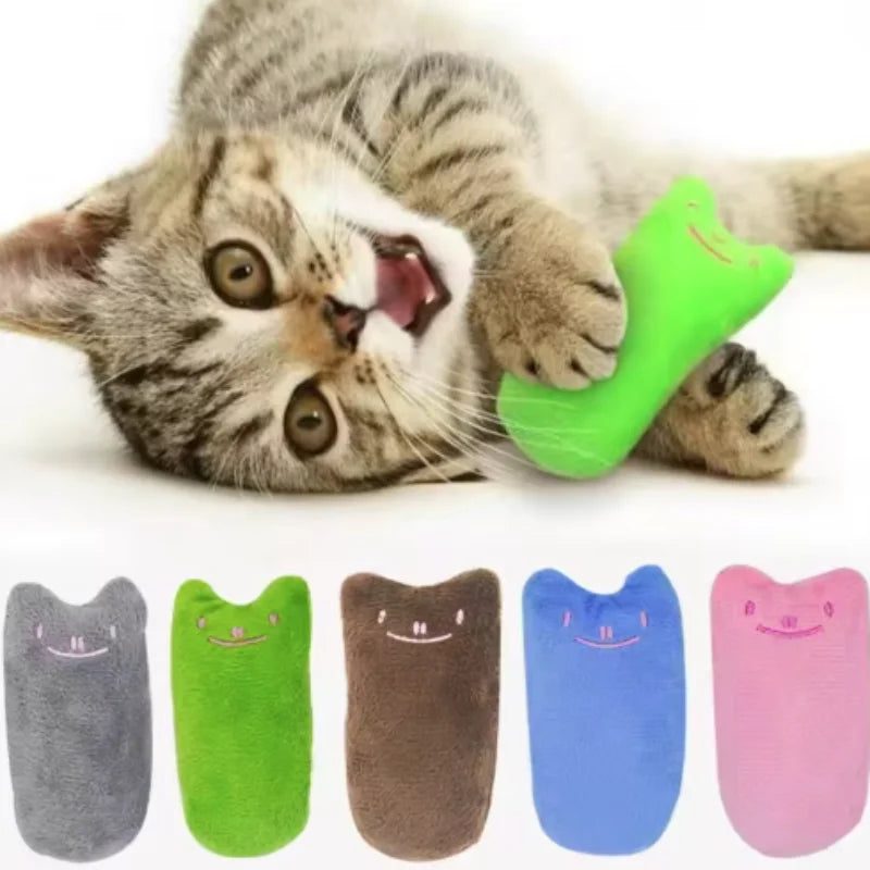 Catnip Teeth Grinding Plush Cat Toy