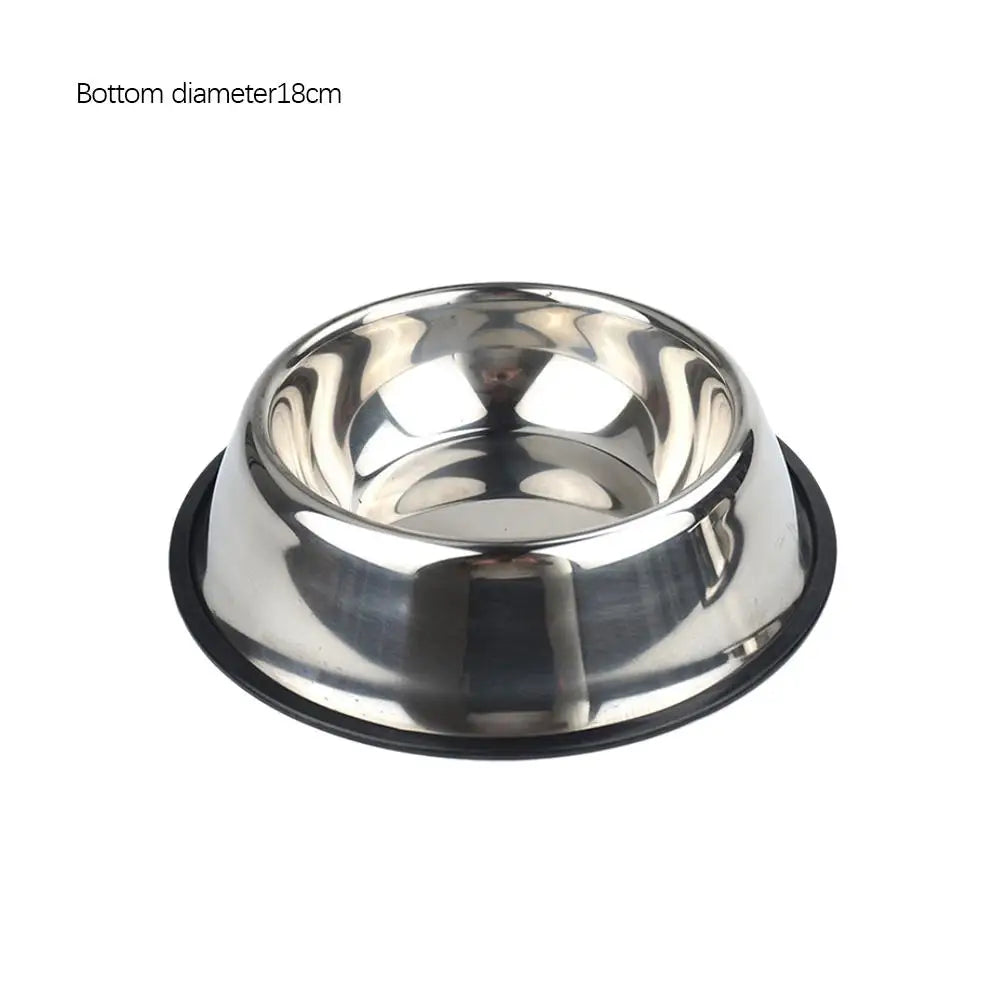 Large Capacity Stainless Steel Cat Bowl