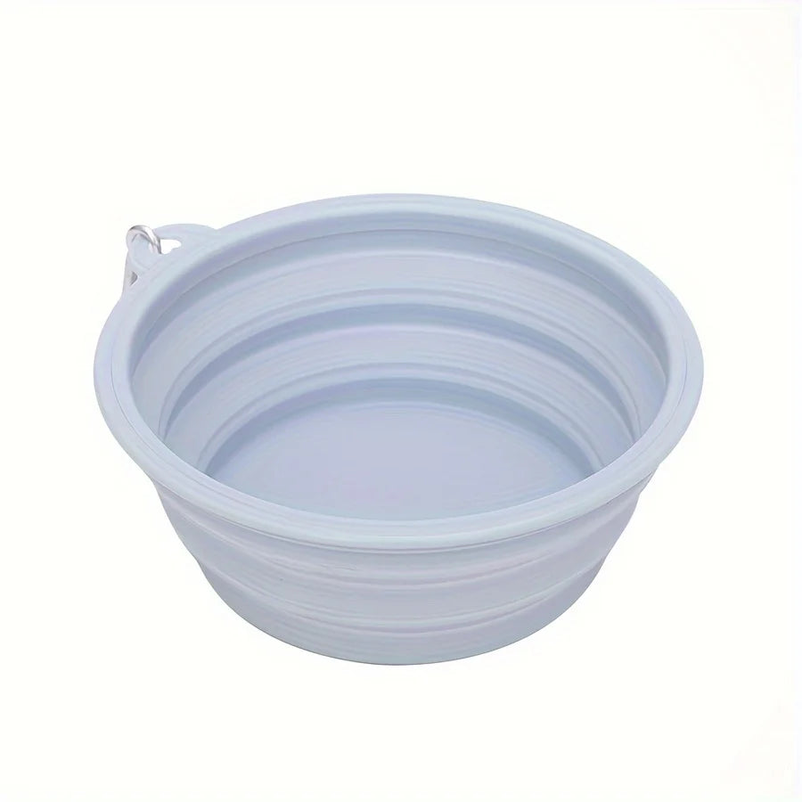 Foldable Silicone Pet Bowl — Travel & Outdoor