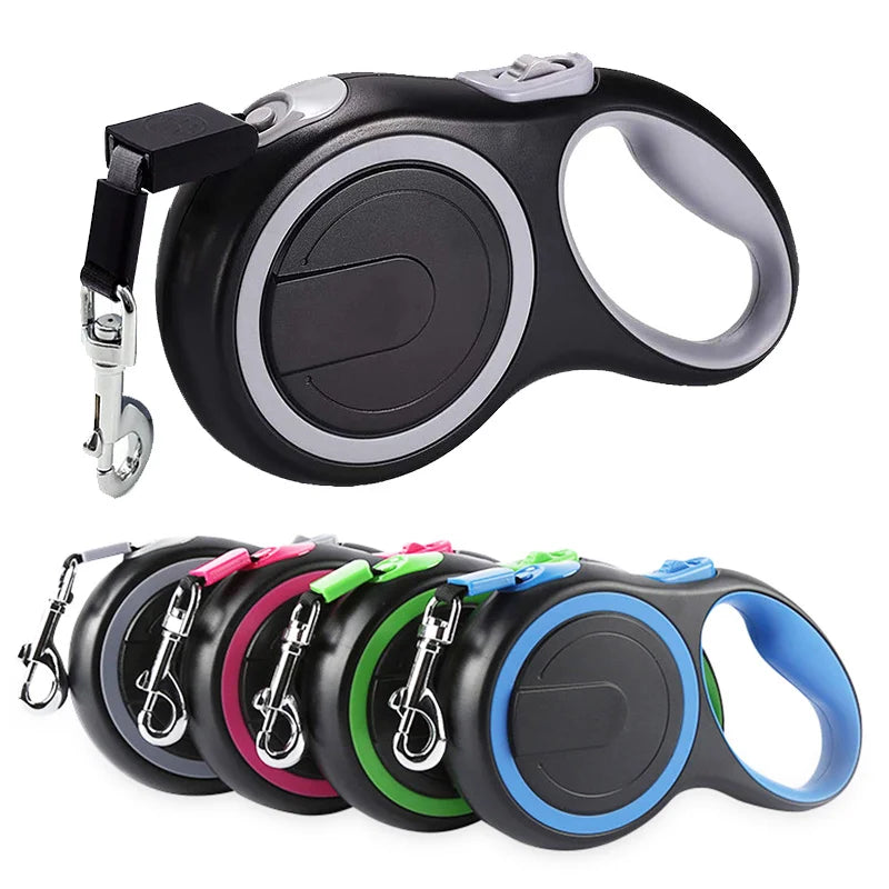 Retractable Dog Leash — Roulette Style