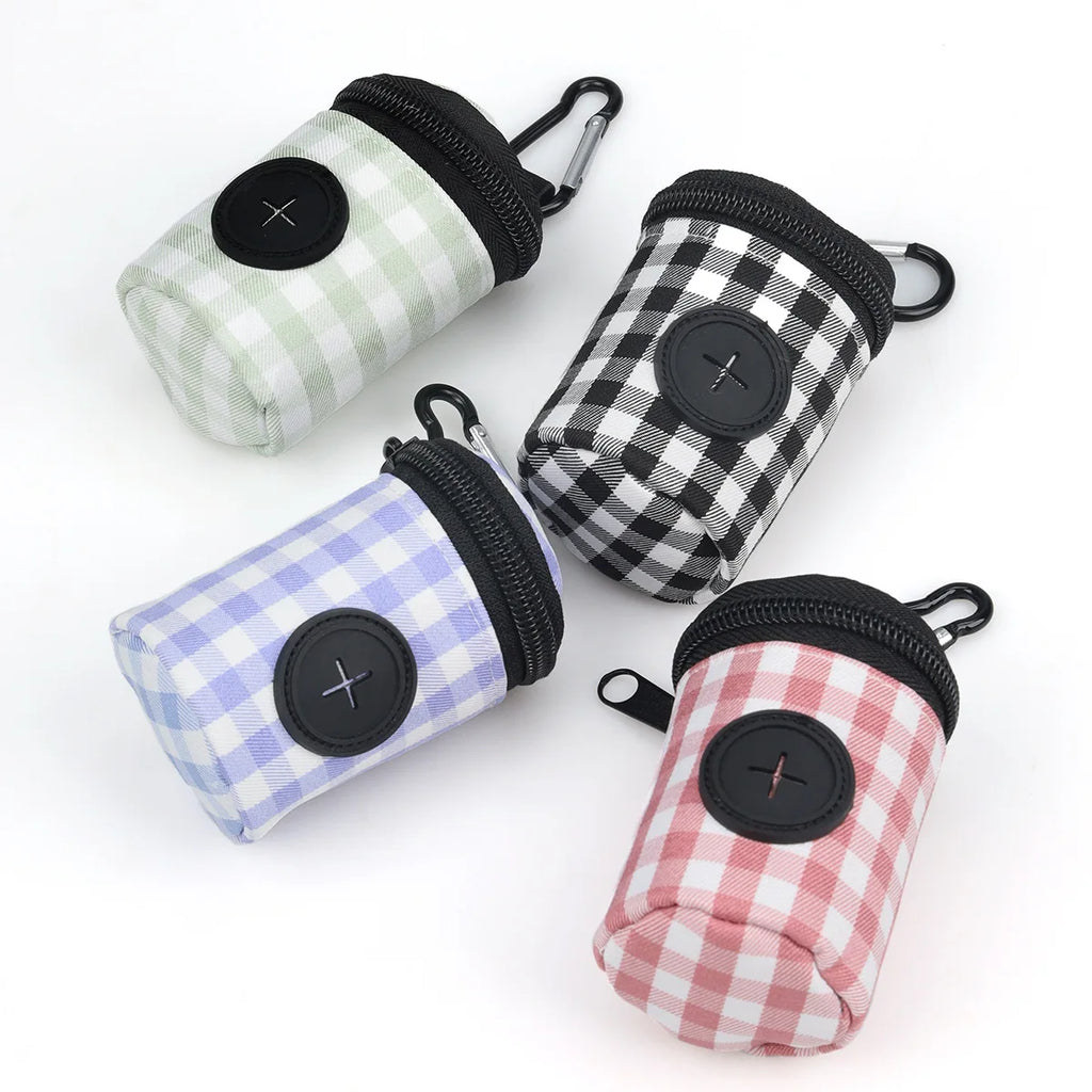 Checkered Dog Waste Bags