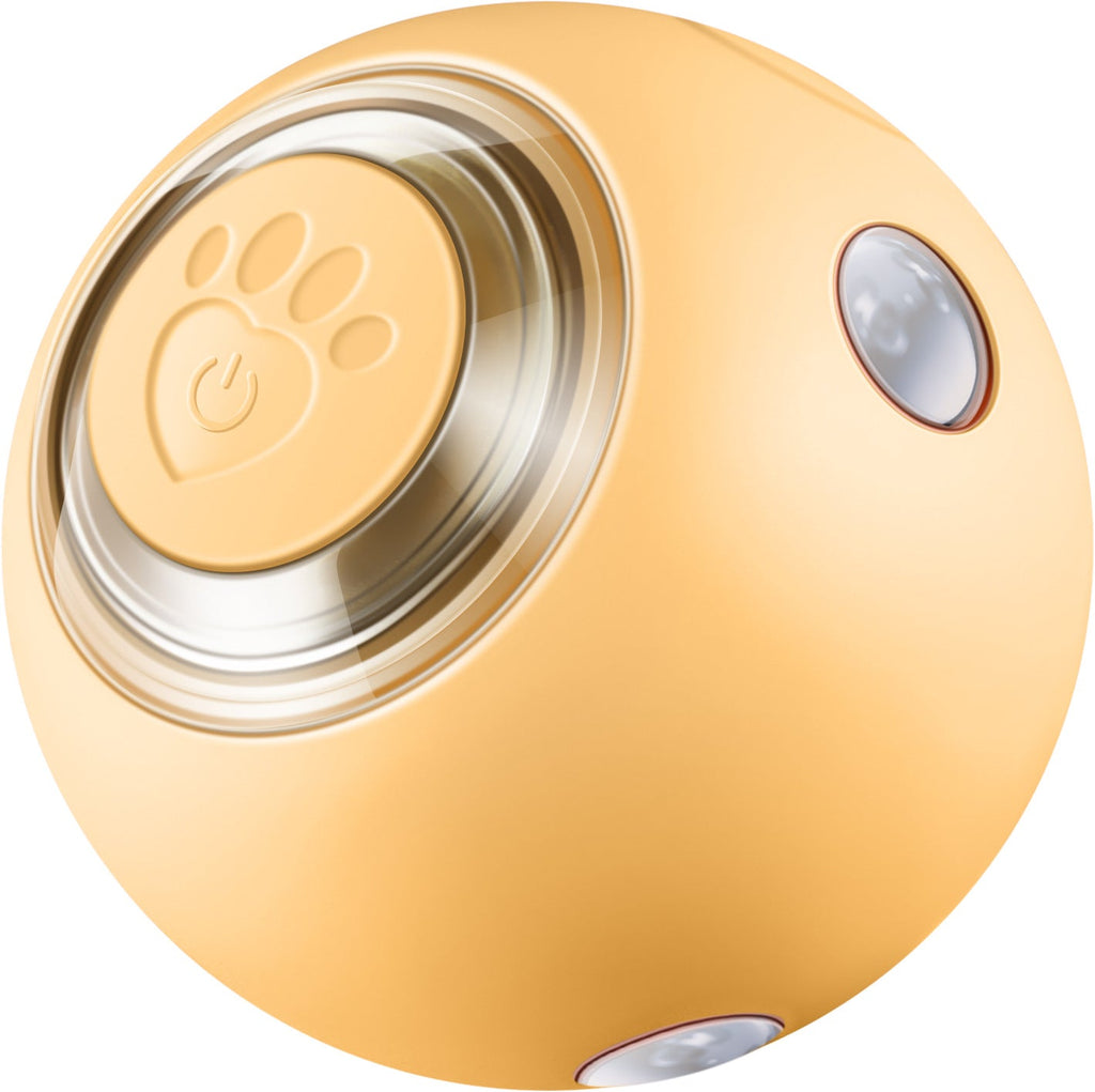 Smart Interactive Cat Ball Toy – Auto-Rolling with Colour Lights