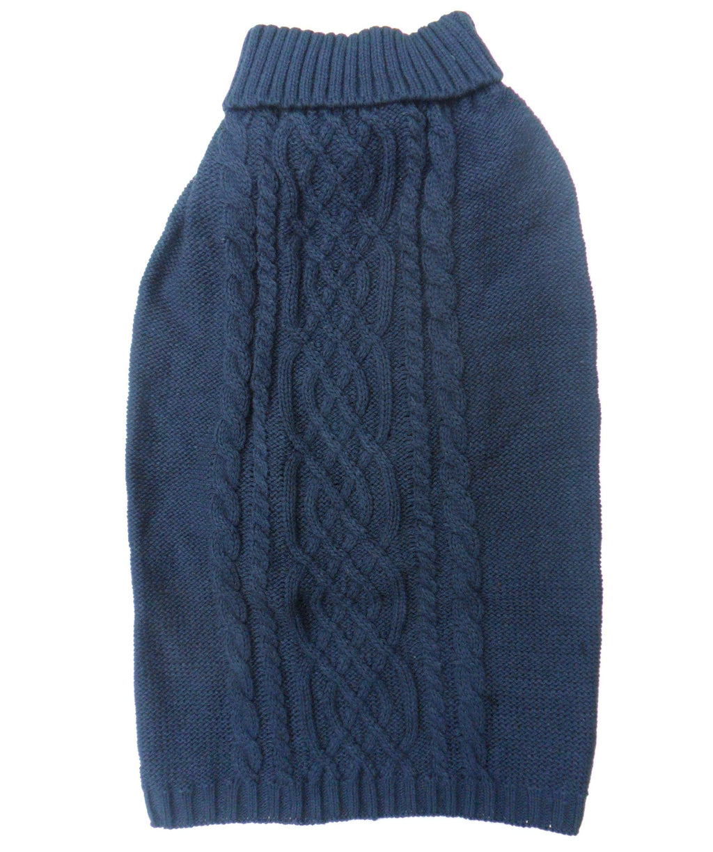 Cable Knit Dog Jumper Sweater